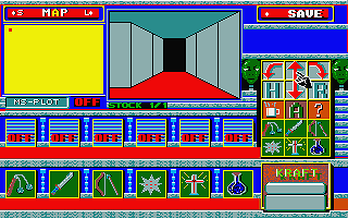 Gorf's Laby atari screenshot